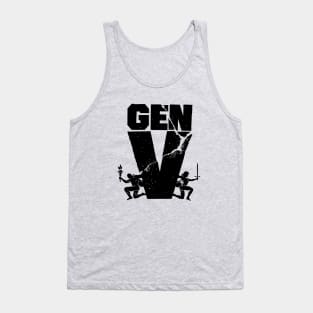 Gen V Fan Logo Black Tank Top